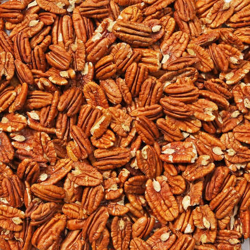 ORGANIC PECANS, fancy, large halves